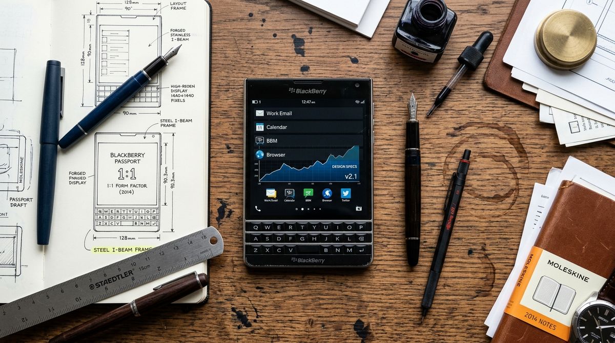 BlackBerry Passport: kvadrat koji nije želeo da liči na druge
