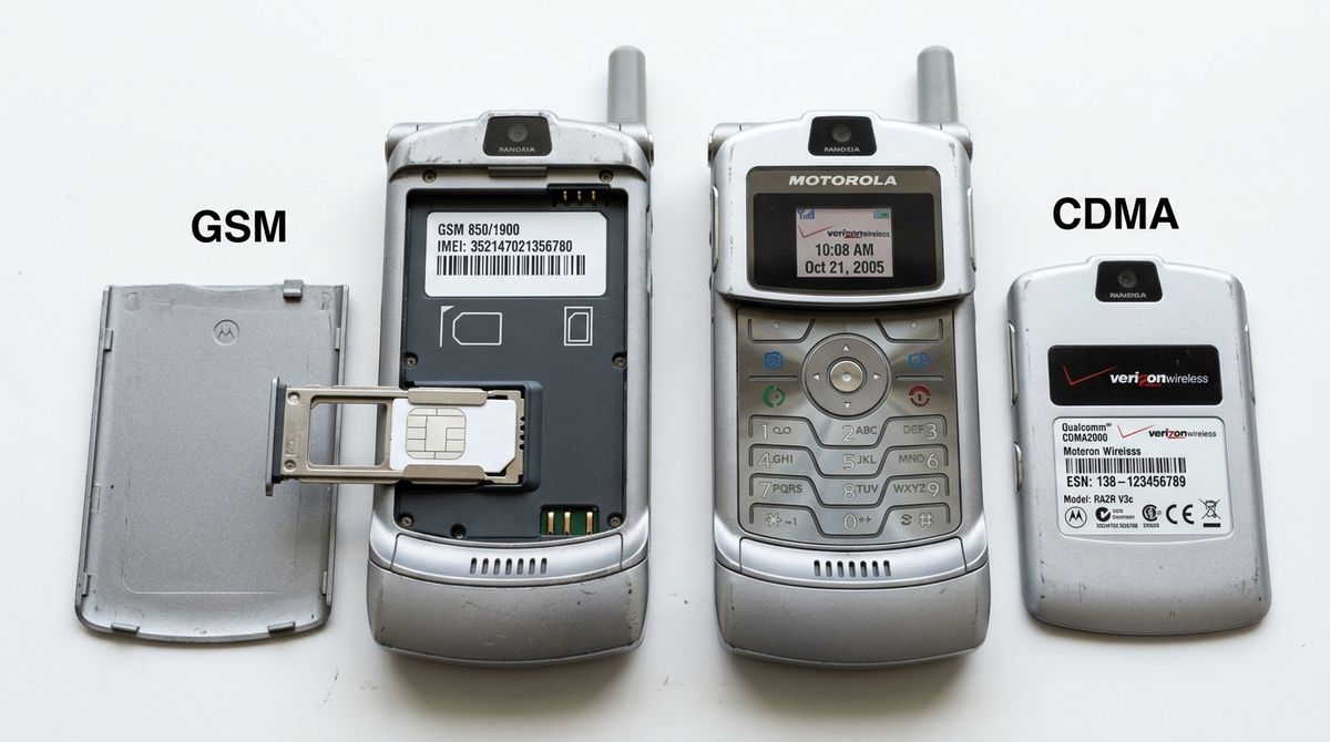 CDMA i GSM: rivalstvo koje se osećalo u prodavnici