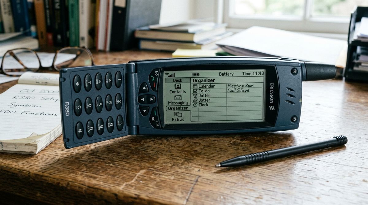 Ericsson R380: pametni telefon pre ustaljenih pravila