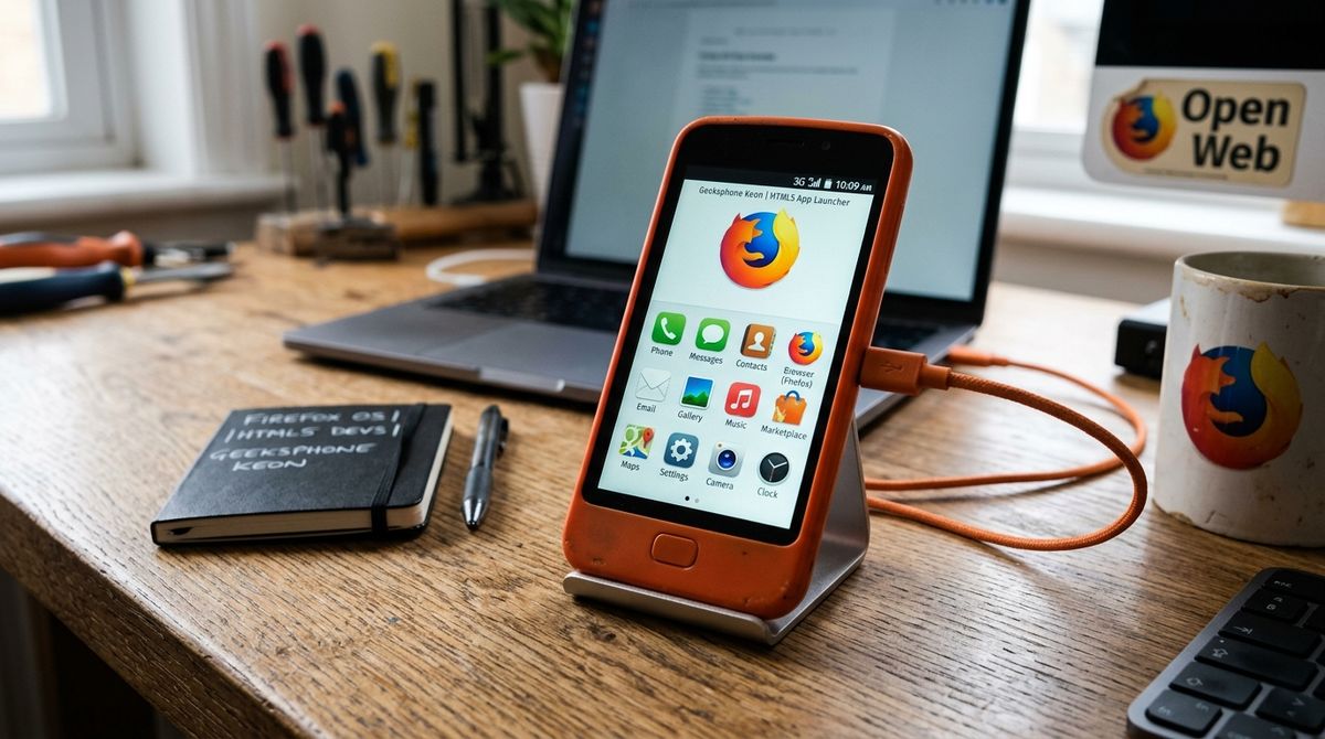 Firefox OS: telefon zamišljen oko weba